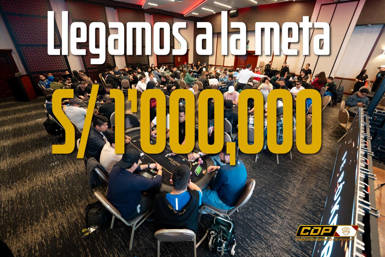 El Main Event alcanza el millón garantizado y marca un hito en el torneo